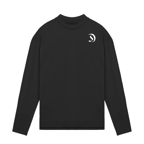 TerryCapsule™ ESSENTIAL LONG SLEEVE BLACK