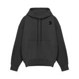 CottonLite™ OVERSIZED HOODIE DARK GREY