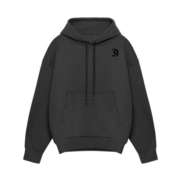 CottonLite™ OVERSIZED HOODIE DARK GREY